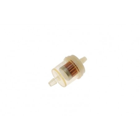 Transparent matte fuel filter