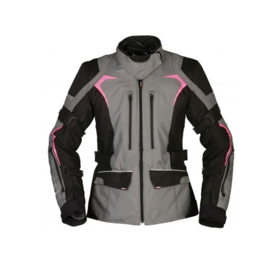 MODEKA ELAYA LADY JACKET COLOR BLACK-WHITE-PINK SIZE 38