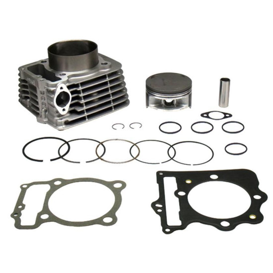 BRONCO CILINDRAS PILNAS HONDA XR 400 (97-04), TRX 400 X / EX (ALL) DIDELIS SKIRSNIS 89MM (440CC) - PAKEISTAS CA-10001-BB