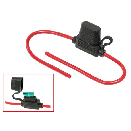 NACHMAN fuse socket 12V waterproof wireM (EL)