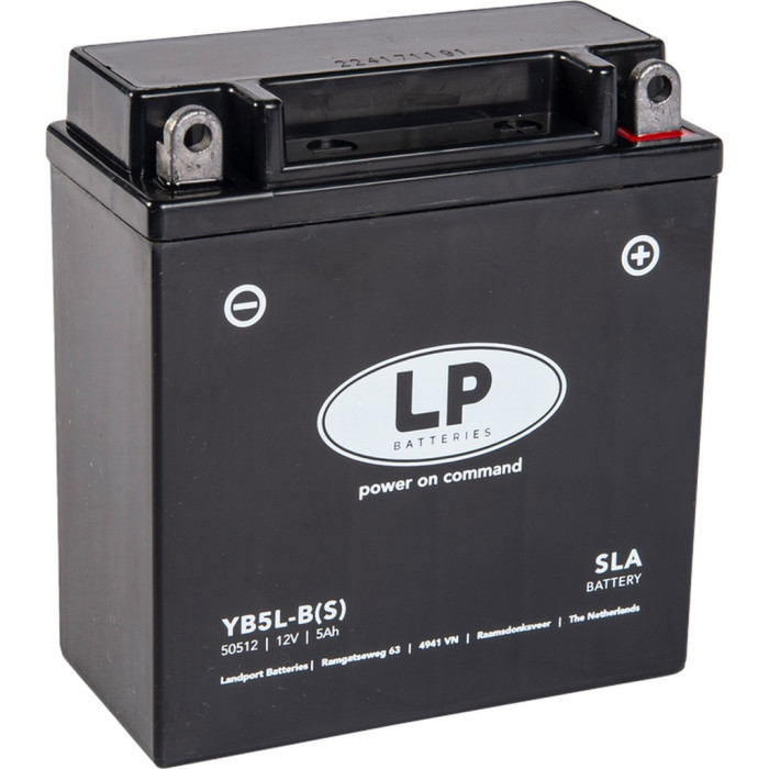 LANDPORT battery YB5-3 (SLA) 12V 5AH 119X59X130 (12N5-3B) filled (12) YB5LB(S) (YB5-LB (S)