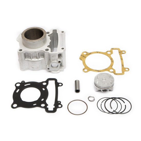 OMP ALUMINUM CYLINDER WITH NIKASIL COMPLETE (52MM) PISTON + GASKETS YAMAHA YZF 125R, WR 125 R, X, X-MAX 125, X-CITY 125,