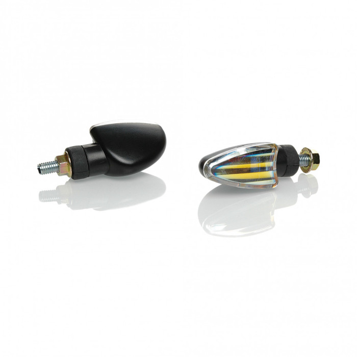 BOOSTER turn signal with small bulb MINI M-3 white with additional shade color black (BOOST)