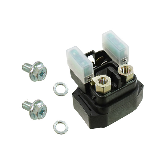 BRONCO starter relay YAMAHA ATV YFM250/350/400/450/660 (WITH RUBBER AND FUSES)