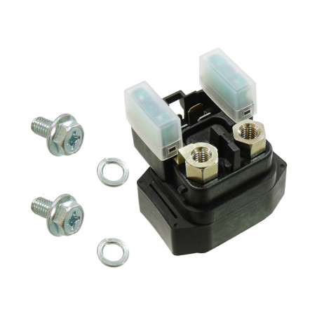 BRONCO starter relay YAMAHA ATV YFM250/350/400/450/660 (WITH RUBBER AND FUSES)