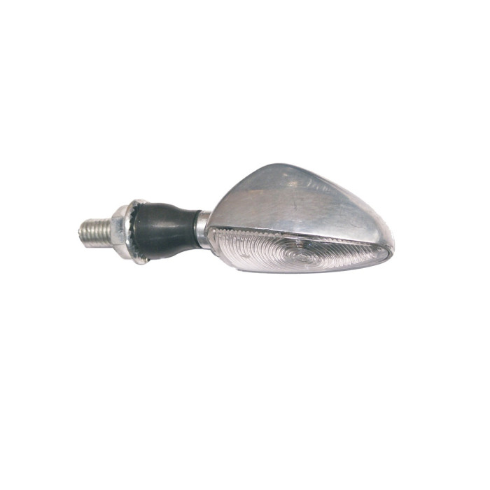 FAR turn signal light 21W white glass color aluminum (2 units / mountings included in the kit)