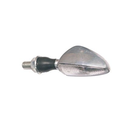 FAR turn signal light 21W white glass color aluminum (2 units / mountings included in the kit)