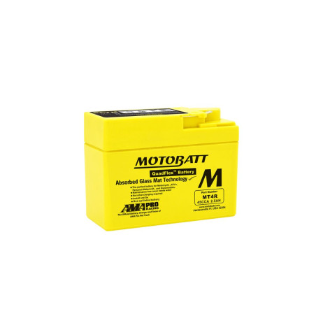 MOTOBATT battery QUADFLEX MTR4 (YTR4ABS,GT4B4) 12V 2.5AH 114X49X86 filled (45A) (20)