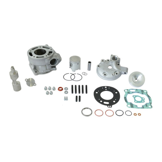 ATHENA COMPLETE CYLINDER YAMAHA DT 125 R / RE / X, TDR 125,TZR125 '91-'06 WITH CYLINDER HEAD AND EXHAUST VALVE NICASiL S