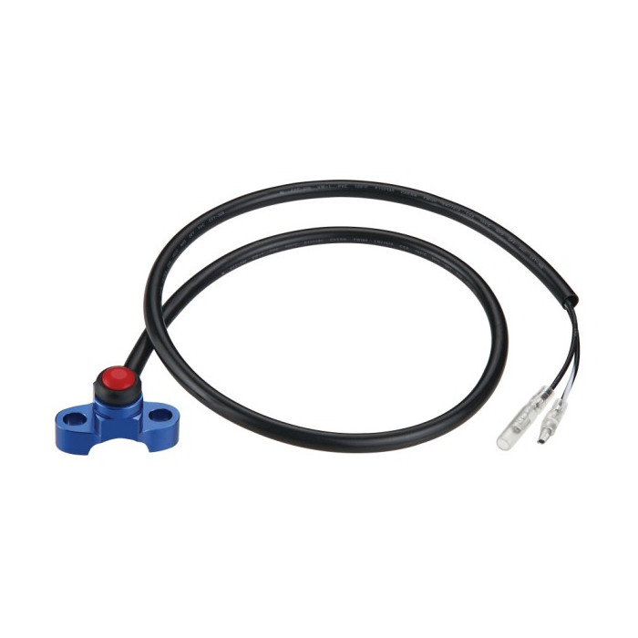 ACCEL universal fire extinguishing button, aluminum, blue