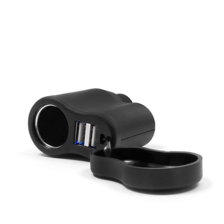 BIKETEC USB charging connectors MUS40 DIN ISO 4165 BMW I TRIUMPH handlebar mount