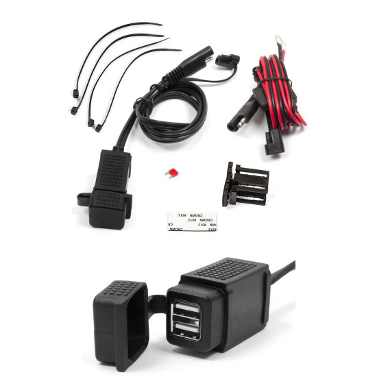 BIKETEC USB krovimo jungtys...