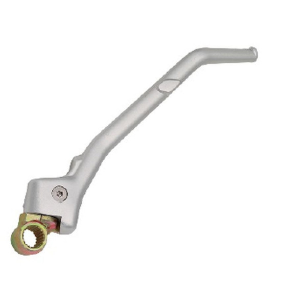 PSYCHIC STARTER LEVER (KOPKA / KIKSTARTER) HONDA CR 125 R '00-'07 (OEM: 28300-KZ4-J20) (ALUMINUM) COLOR SILVER