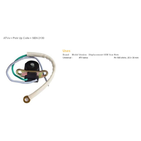 DZE Hall sensor universal (500 OHM)