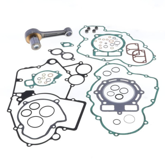 ATHENA CONNECTING ROD WITH ENGINE GASKET SET KTM EXC 400 RACING '00-'03, EXC 450 RACING '03-'07, SX 400 RACING '00-'02, 