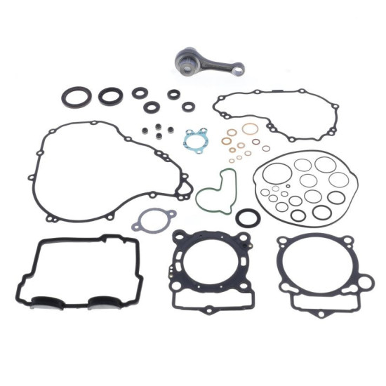 ATHENA CONNECTING ROD WITH ENGINE GASKET SET KTM EXC-F 250 '20-'23, GAS GAS EC 250 F '21-'23, HUSQVARNA FE 250 '20-'23 (