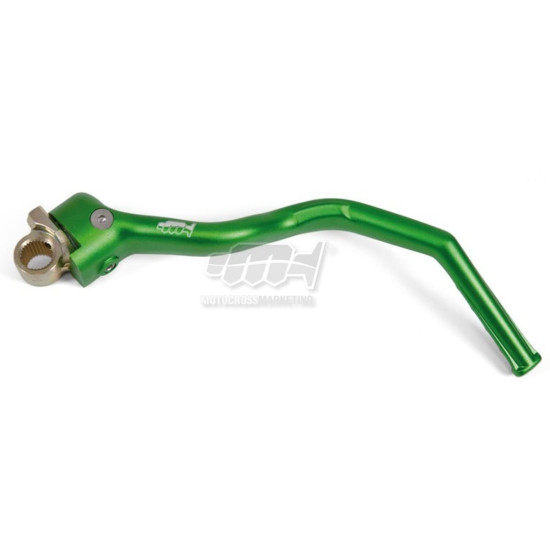 MC STARTER LEVER (KICK) ALUMINUM GREEN KAWASAKI KXF 250 13-16 (KX250F)