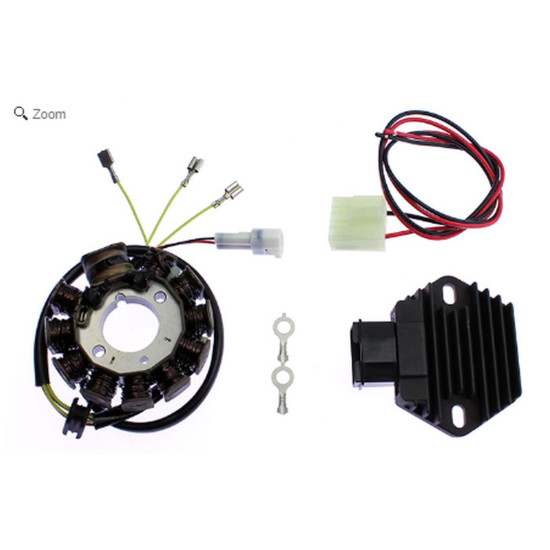 ELECTREX winding + voltage regulator (current rectifier) ​​HIGH POWER (250W, 3 PHASE) KTM EXC400/450/520/525/530, SX400/450/520