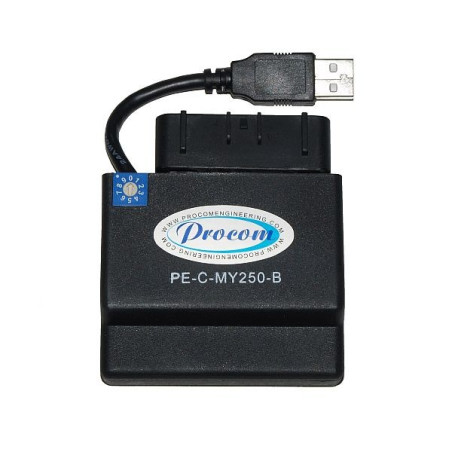 ELECTROSPORT (PROCOM) CDI (uždegimo modulis) YAMAHA YZ 250 (2010) programuojamas. USB jungtis