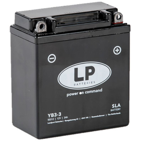 LANDPORT akumuliatorius YB3-3 (YB3L-A/B) 12V 3AH (98X56X110MM) SLA užpildytas 