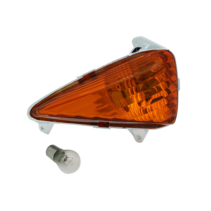 NACHMAN turn signal HONDA CBF 600/1000 04-09, XL1000V 03-09 left front, orange, glass (MC-01902L) (13757N)