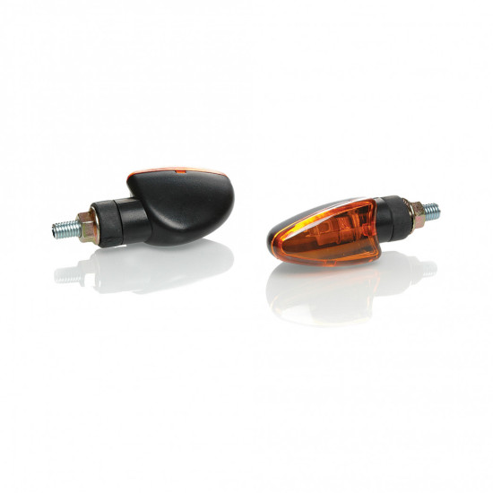 BOOSTER turn signal with small bulb MINI M-3 orange with additional shade color black (BOOST)