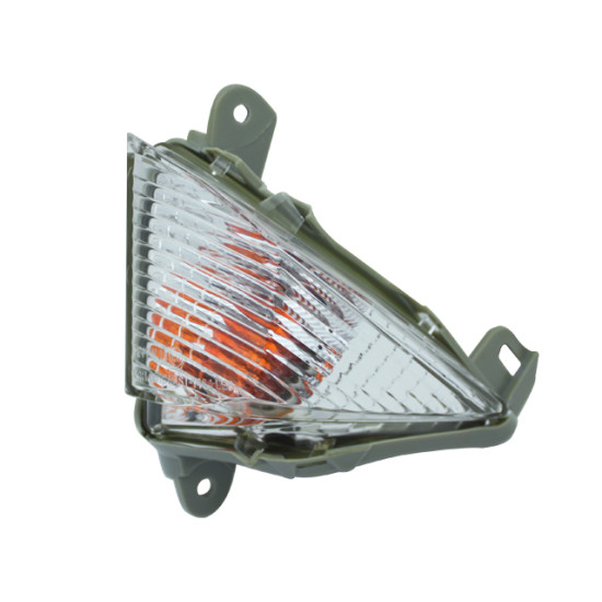 NACHMAN turn signal KAWASAKI ZX6R/ER6F,N/ZX10R/Z1000/GTR left front, white glass (MC-01919L) (9857N)