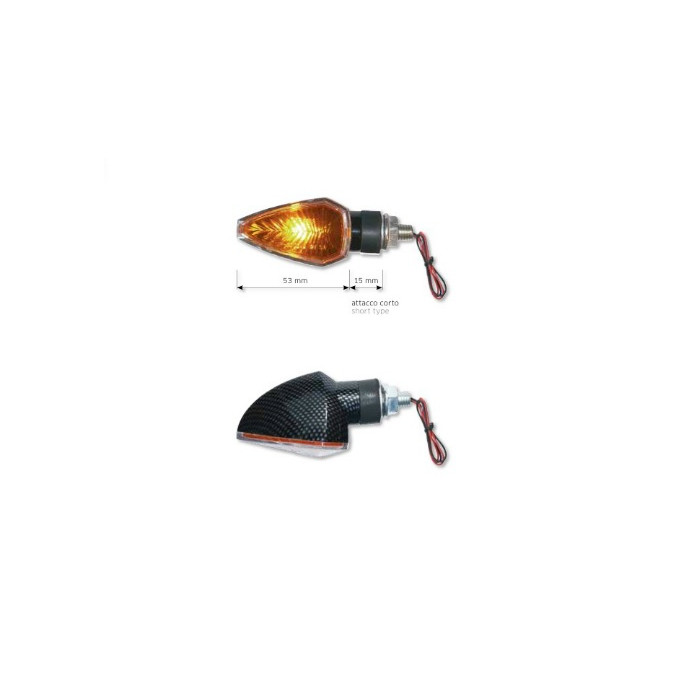 FAR cornering set (2pcs- carbon) long (30+53MM)