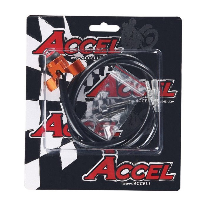 ACCEL universal fire extinguishing button, aluminum, green color