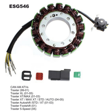 ELECTROSPORT windings CAM AM TRAXTER 500 (99-05) (420296321)