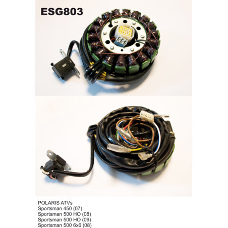 ELECTROSPORT apvijos POLARIS SPORTSMAN 450/500 (07-09)