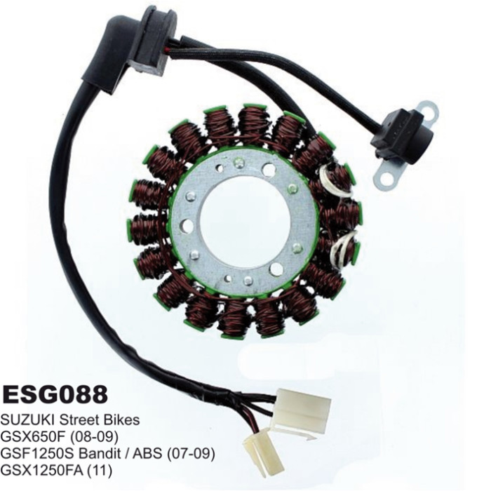 ELECTROSPORT windings SUZUKI GSF 650 '07-'08, GSF 1250 '07-'09, GSX 650F '08-'09, GSX 1250F '11 (Hall sensor)
