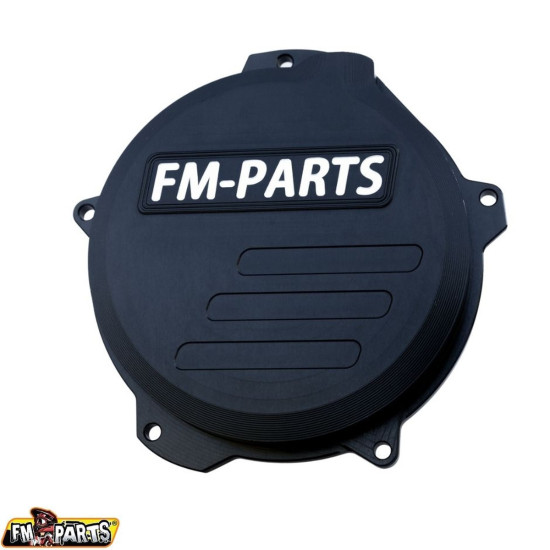FM-PARTS CLUTCH COVER (COVER) REINFORCED CNC 6082 ALUMINUM KTM / HUSQVARNA / GAS GAS 250 / 300 '24-'26 TBI BLACK
