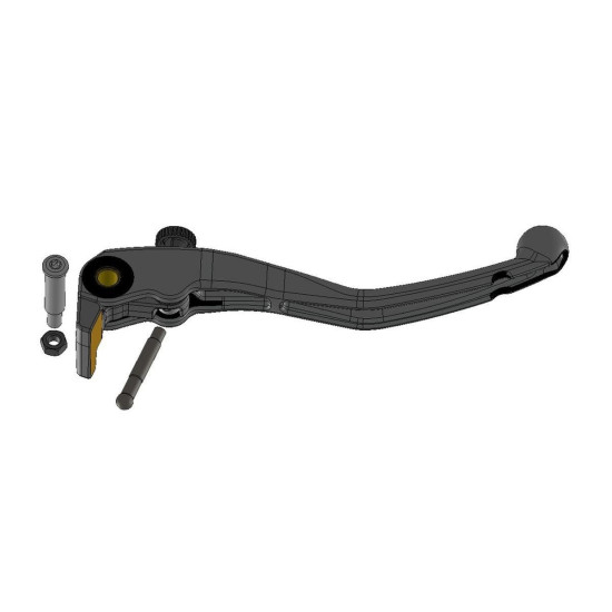 MAGURA BRAKE LEVER PUMP HC1 / 195 SHORT SILVER (150MM)