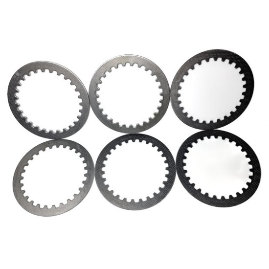 BRONCO SANKABOS PLOKŠTELĖS TARPIKLIAI YAMAHA YFM350 RAPTOR 04-12, YFM350 BIGBEAR / WARRIOR 87-04, SUZUKI SV650 03-05 (6 