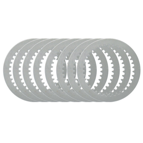 BRONCO CLUTCH PLATE SPACERS SUZUKI DRZ400 00-12, LTZ400 03-04 (139.9X105.2X1.6X37T)-7X (7 PCS.) (PS071A)