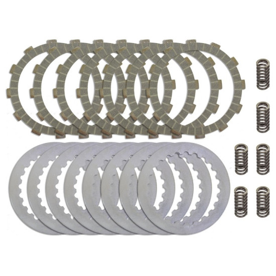 PSYCHIC CLUTCH DISCS, SPACERS AND SPRINGS (SET) KTM EXC 250 02-03, EXC 450 06-08, SX 450 03, ATV XC 450 / 525 08-12 (EBS