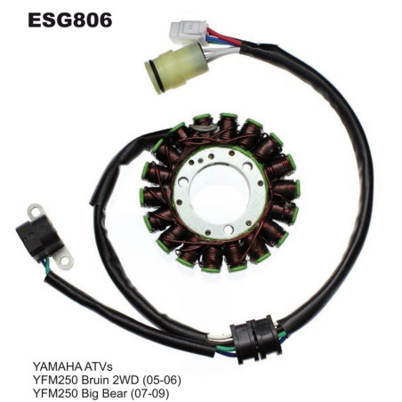 ELECTROSPORT windings YAMAHA YFM 250 BIG BEAR (07-09), BRUIN (05-06)