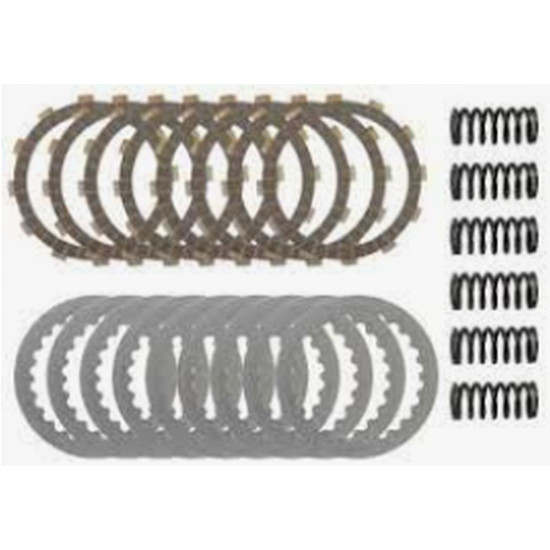 PSYCHIC CLUTCH DISCS, SPACERS SPRINGS (RACING KIT) KTM SX/EXC 525 05, SX 450 04-05 (EBS0154) (EBS5612) (EBS094 EBS210)