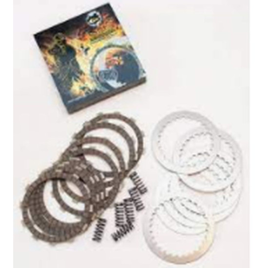 PSYCHIC CLUTCH DISCS, SPACERS AND SPRINGS (SET) APRILIA RS125 92-12, RX125 92-98, PEGASO125 91-95, AF1 87-91, MX125 04-0