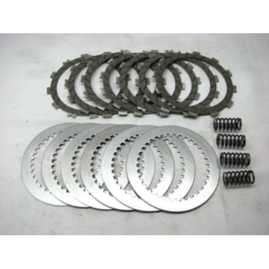 PSYCHIC CLUTCH DISCS, SPACERS AND SPRINGS (SET) KAWASAKI KX 125 97-02 (EBS4425 EBS4499) (EBS065)
