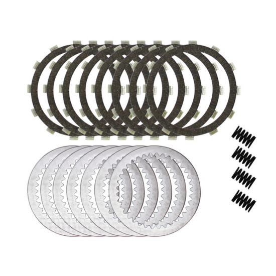 PSYCHIC CLUTCH DISCS, SPACERS AND SPRINGS (SET) KTM 690 ENDURO / DUKE 08-14, SUPERMOTO 07-08 (EBS5642) (EBS131)