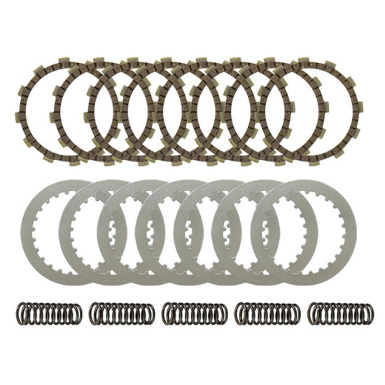 PSYCHIC CLUTCH DISCS, SPACERS AND SPRINGS (SET) HONDA CRF 250R 11-21, CRF 250X 18-21 (EBS1305)