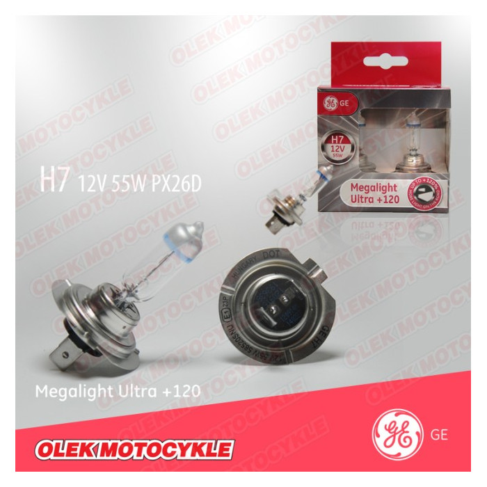 TUNGSRAM bulb H7 MEGALIGHT ULTRA +120% 12V 55W (2VNT,,)