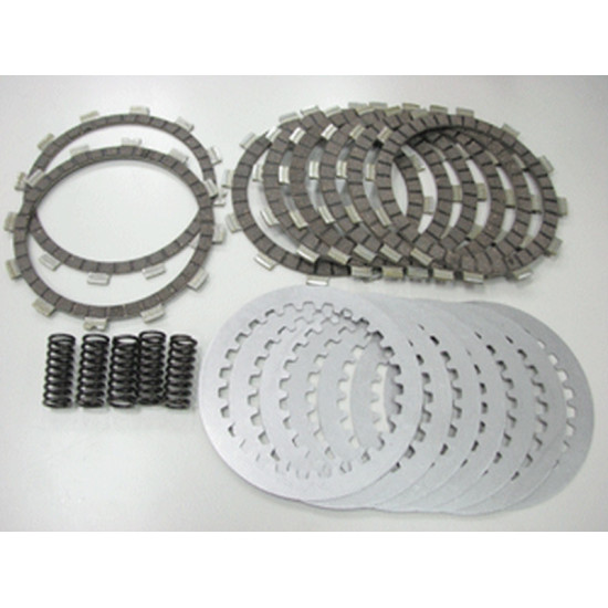 BRONCO CLUTCH DISCS, SPACERS AND SPRINGS (SET) YAMAHA XT600 86-03, XTZ660 91-97, TT600, YFM660 RAPTOR 01-05 (EBS2297) (E