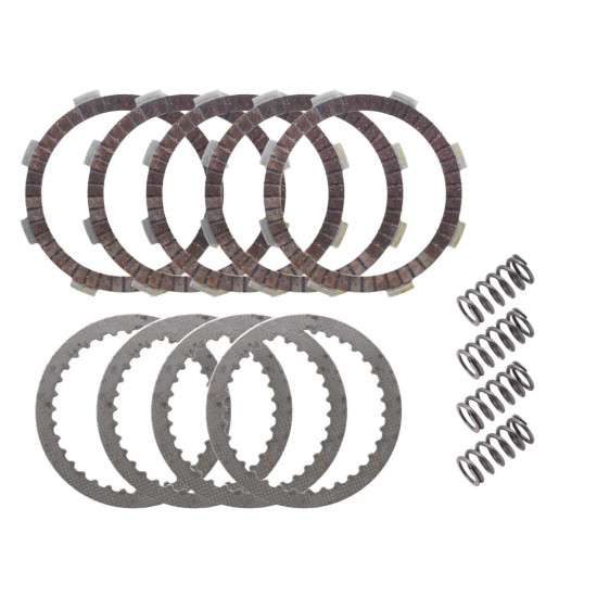 PSYCHIC CLUTCH DISCS, SPACERS AND SPRINGS (SET) HONDA CRF 150 F '06-'16 (DRC181)