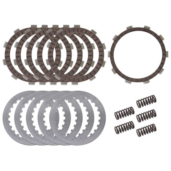 PSYCHIC CLUTCH DISCS, SPACERS AND SPRINGS (SET) HONDA CRF 250 F '19-'23 (DRC335) (EBS281)