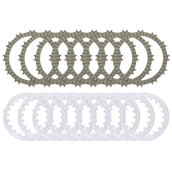 PSYCHIC CLUTCH DISCS AND SPACERS (SET WITHOUT SPRINGS) YAMAHA YZ 450 F (YZF 450) '23-'25