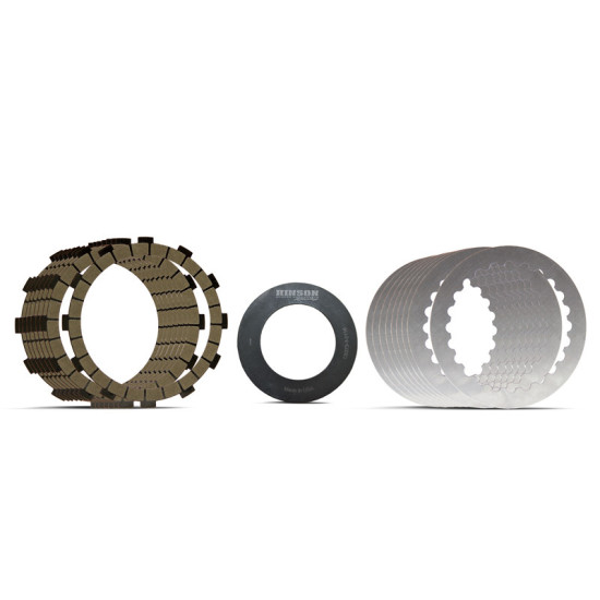 HINSON CLUTCH PLATE KIT WITH SPACERS AND SPRING GAS GAS EX 250F '21-'24 EX 350F '21-'26 MC 250F '21-'26 MC 350F '22-'24 