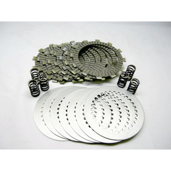 PSYCHIC CLUTCH DISCS, SPACERS AND SPRINGS (SET) KAWASAKI KDX 200 '89-'94